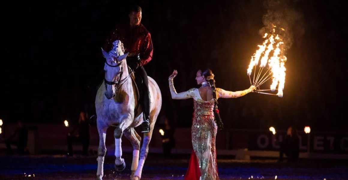 Tanzende Pferde Showact 05