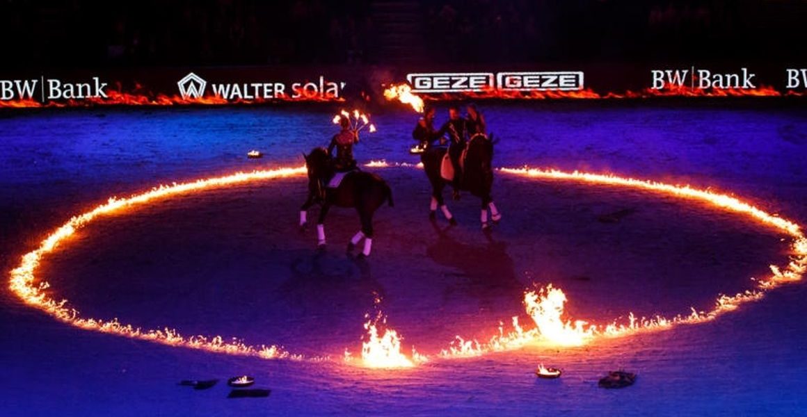 Tanzende Pferde Showact