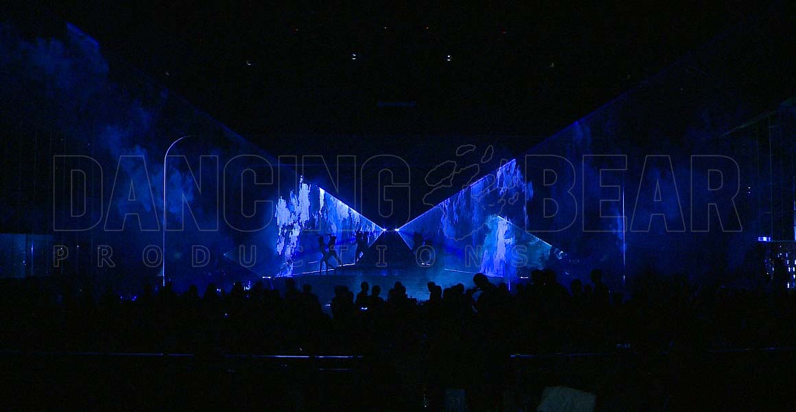 Laser Dance Performance