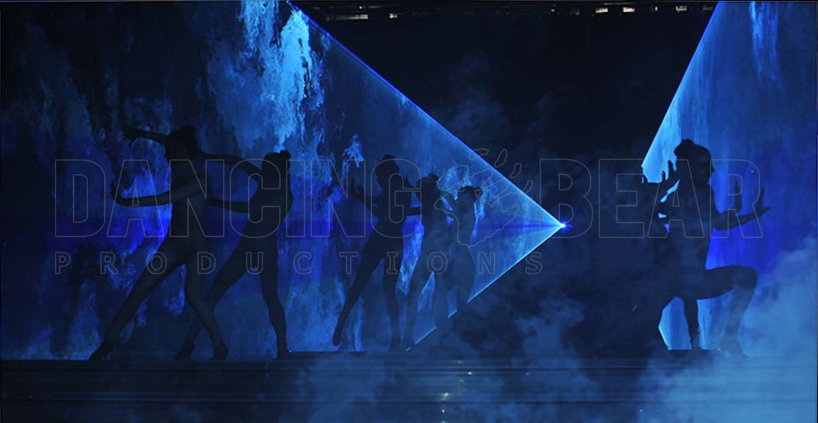 Laser Dance Performance